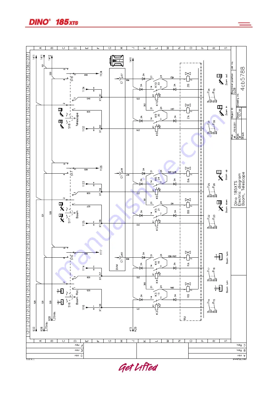 Dino lift DINO 185XTS Operating Instructions Manual Download Page 108