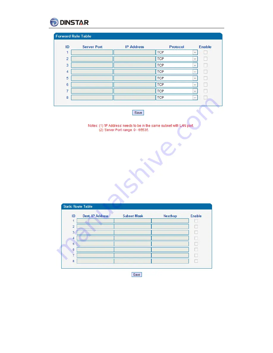 Dinstar DAG Series User Manual Download Page 25