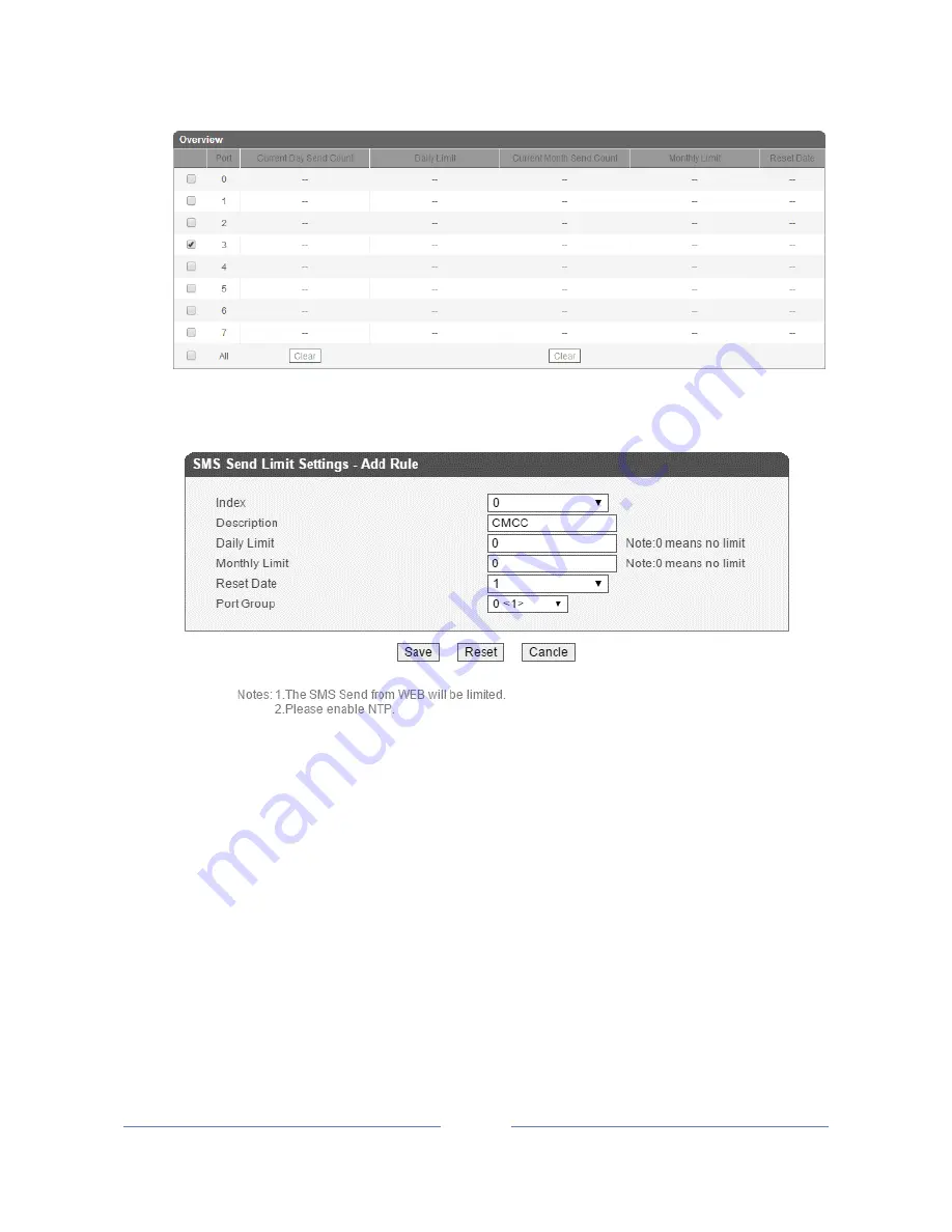 Dinstar DWG2000 Series User Manual Download Page 32