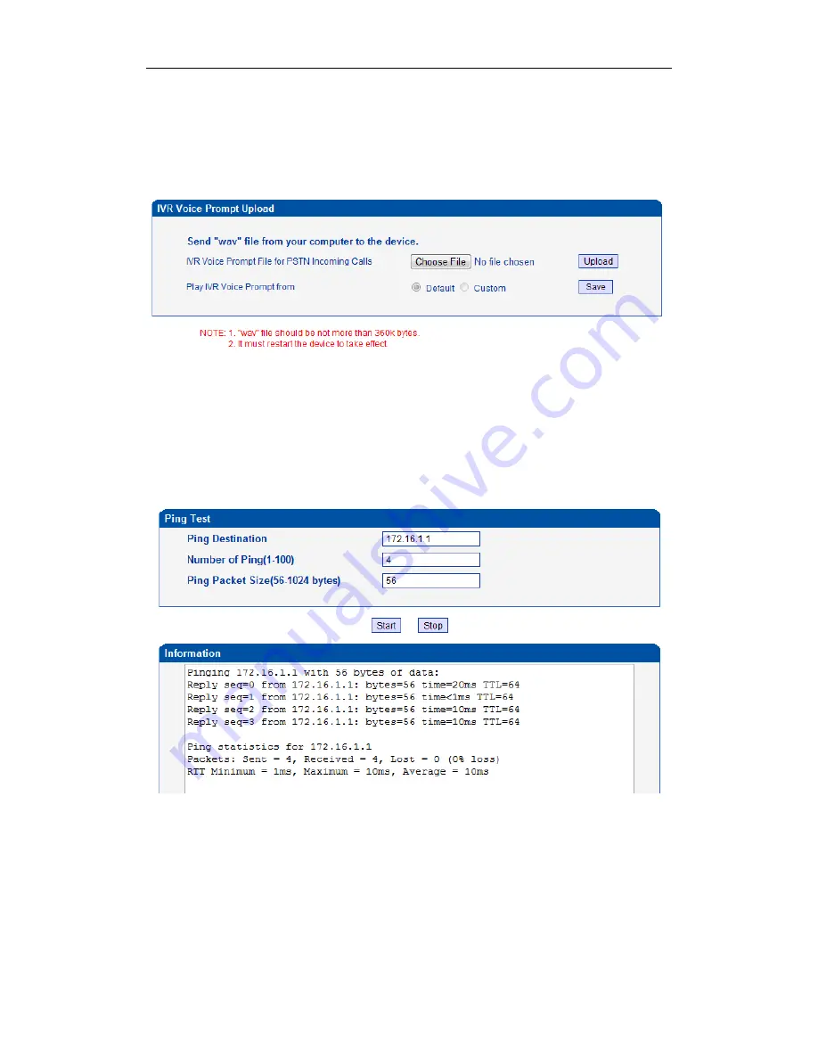 Dinstar DWG2000C Скачать руководство пользователя страница 47