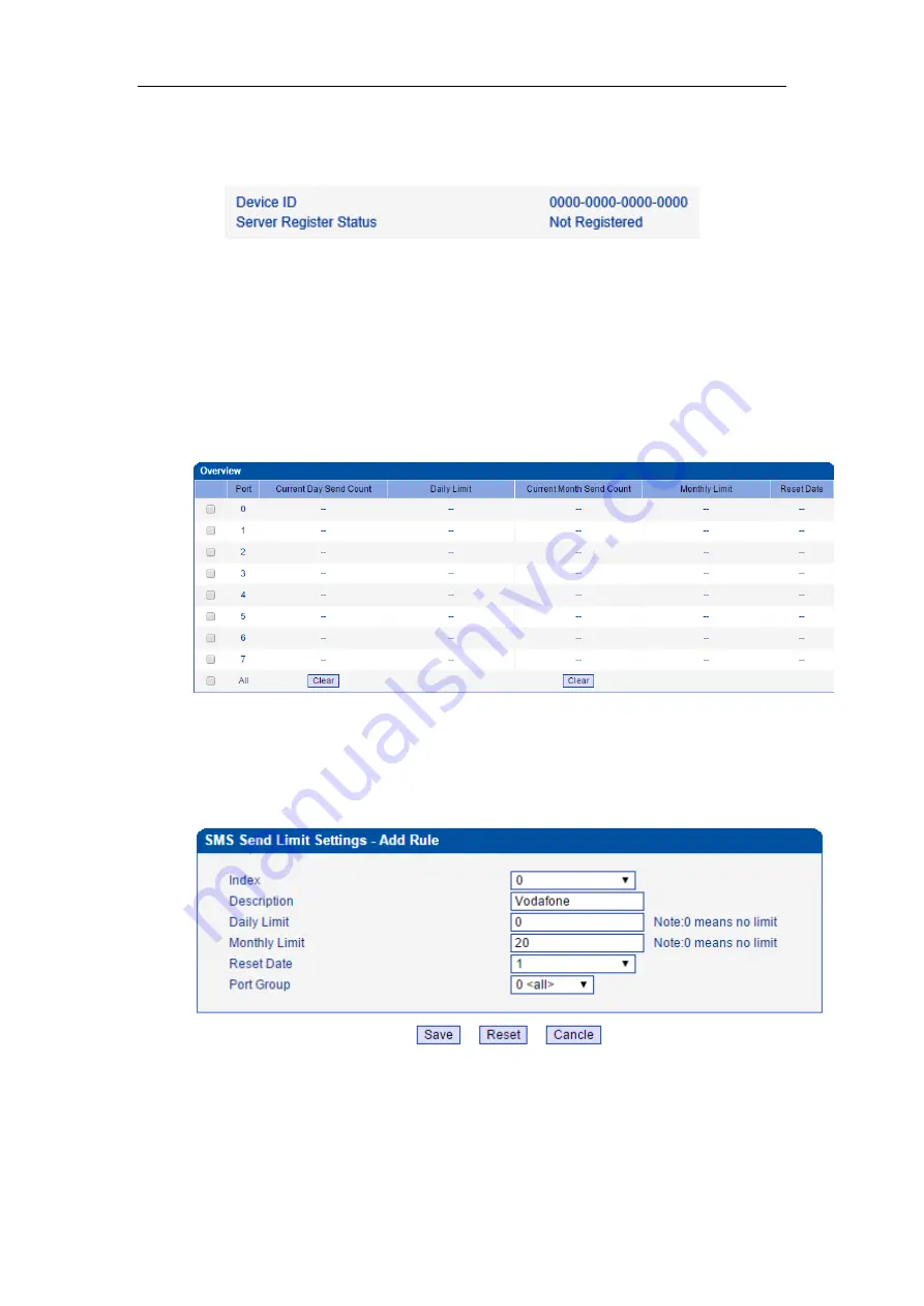 Dinstar UC2000-VE User Manual Download Page 48