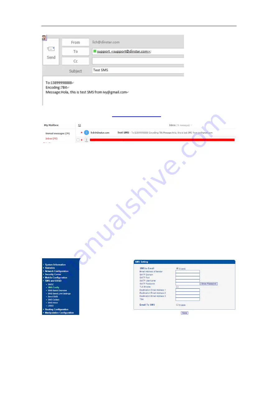 Dinstar UC2000-VE User Manual Download Page 54