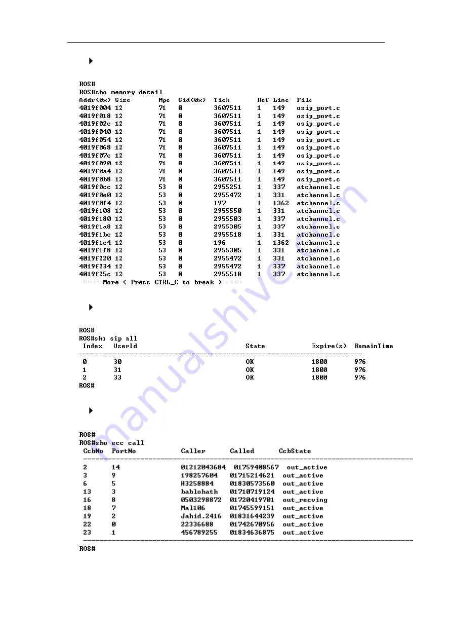 Dinstar UC2000-VE User Manual Download Page 113