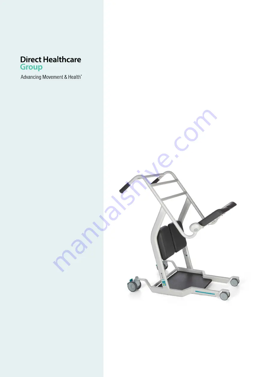 Direct Healthcare Group Mover Aqua User & Service Manual Download Page 1