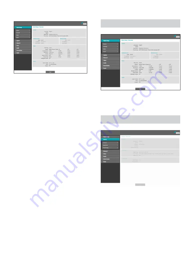 Direct IP Idis DC-D4236HRX Operation Manual Download Page 8