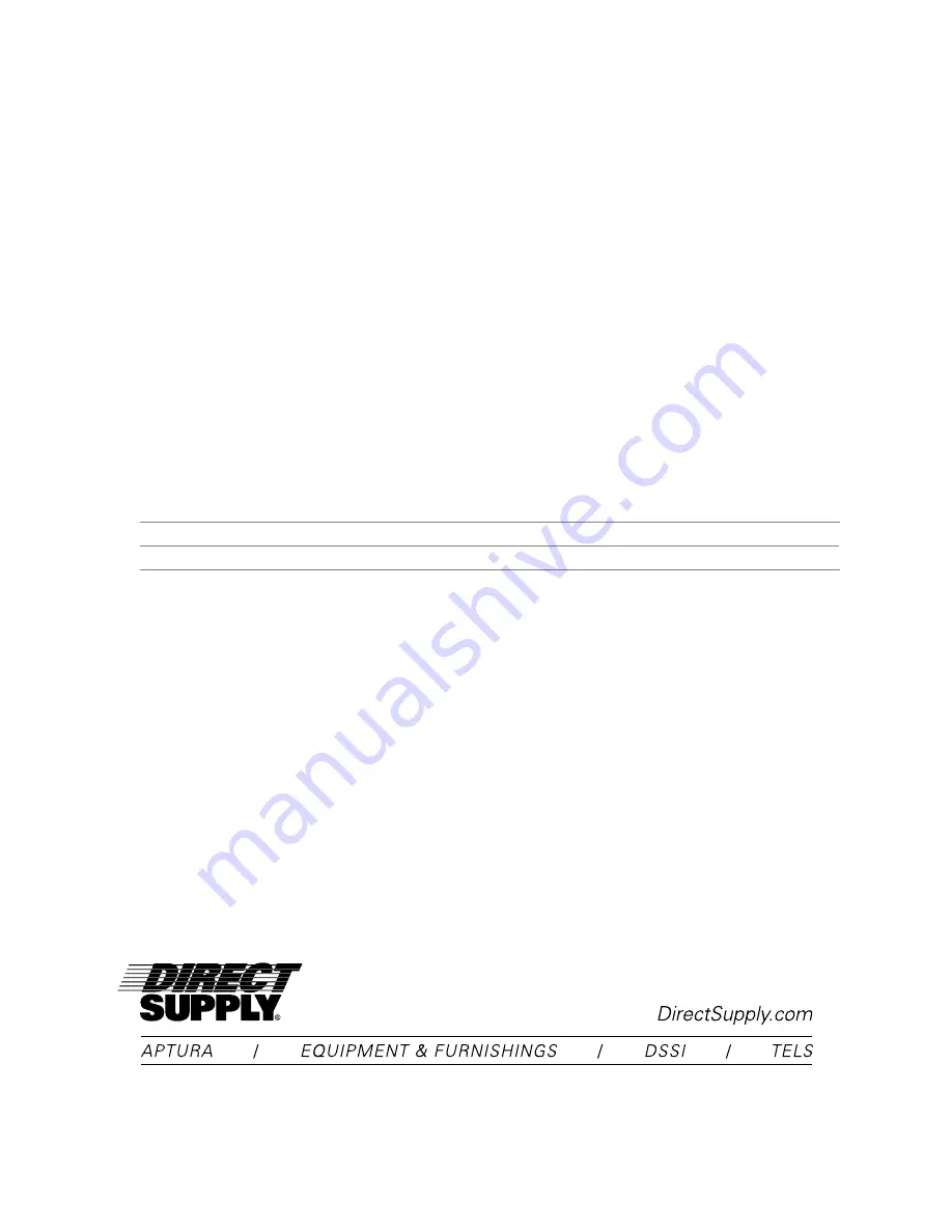 Direct Supply DS52 Скачать руководство пользователя страница 4