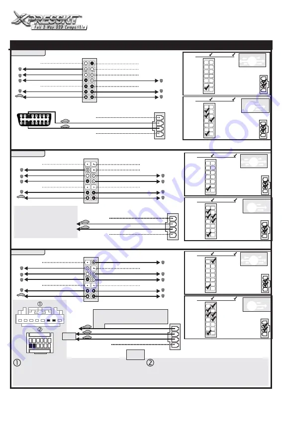 Directed Electronics Xpresskit OptimaX DLPK Installation Manual Download Page 18