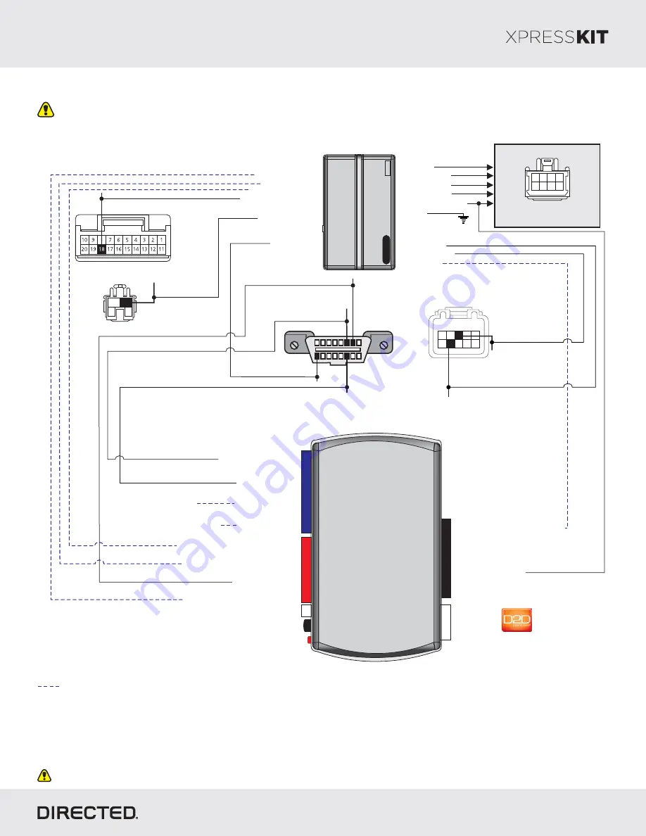 Directed DBALL2-TL7 Installation Manual Download Page 10