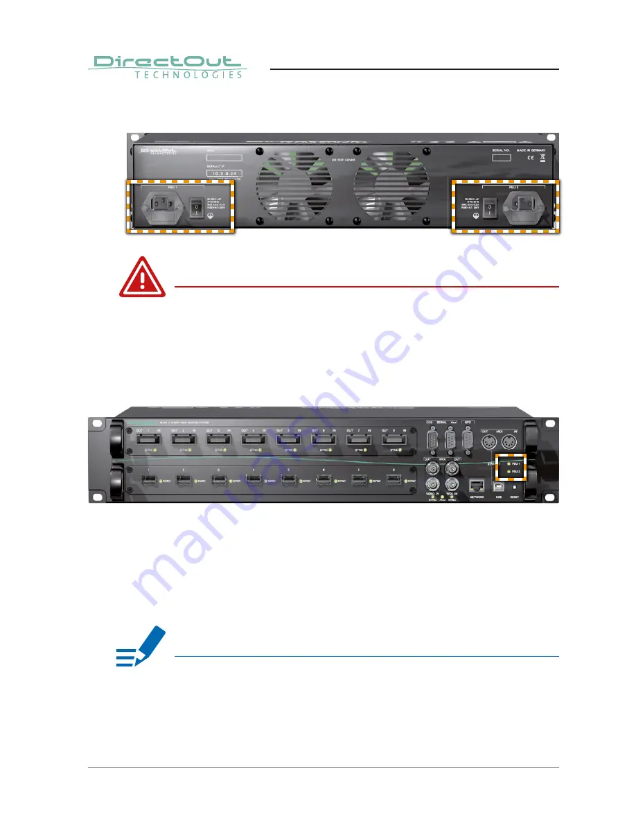 DirectOut Technologies D.O.TEC M.1k2 Hardware Manual Download Page 14