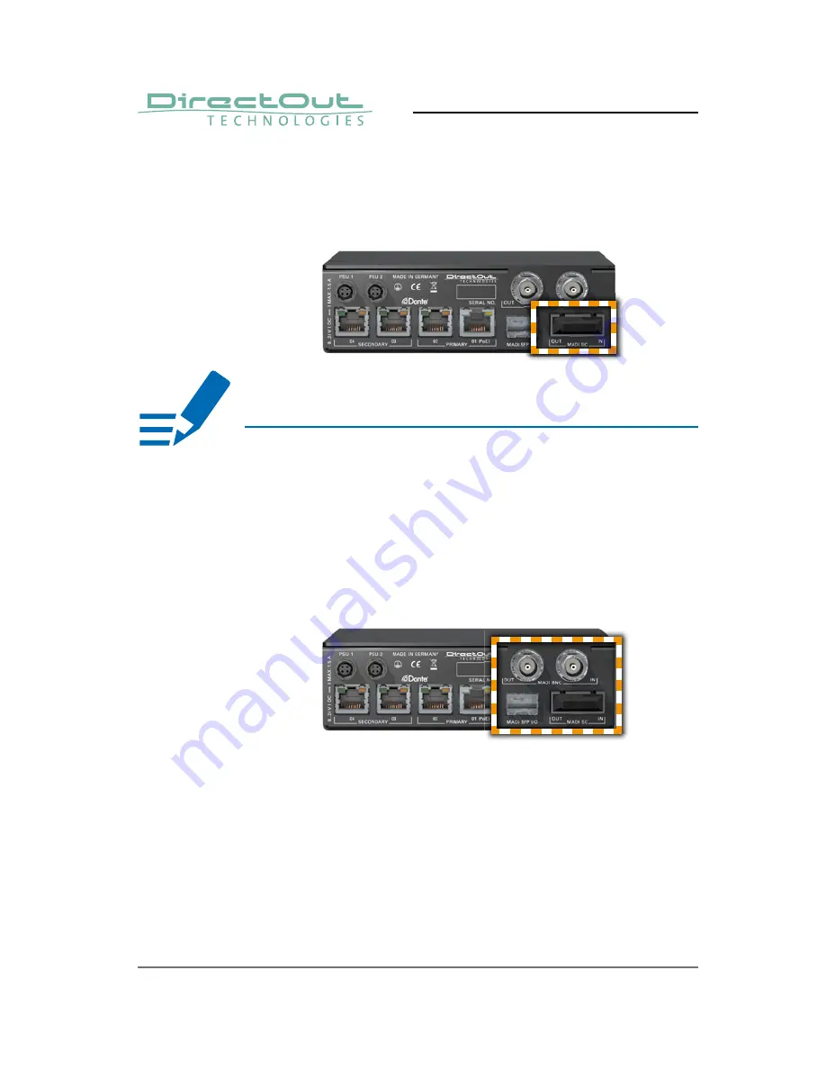 DirectOut Technologies EXBOX.MD User Manual Download Page 22