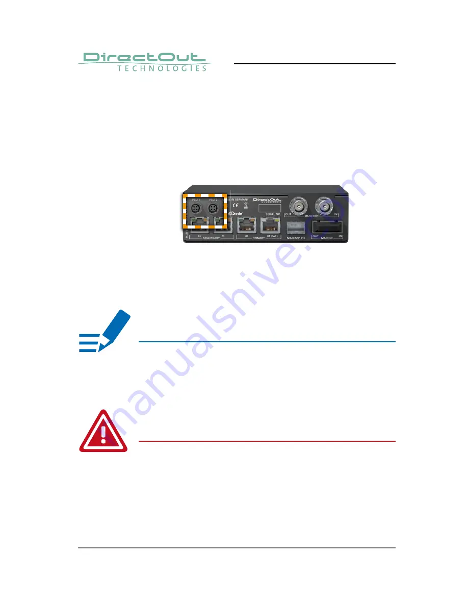 DirectOut Technologies EXBOX.MD User Manual Download Page 24