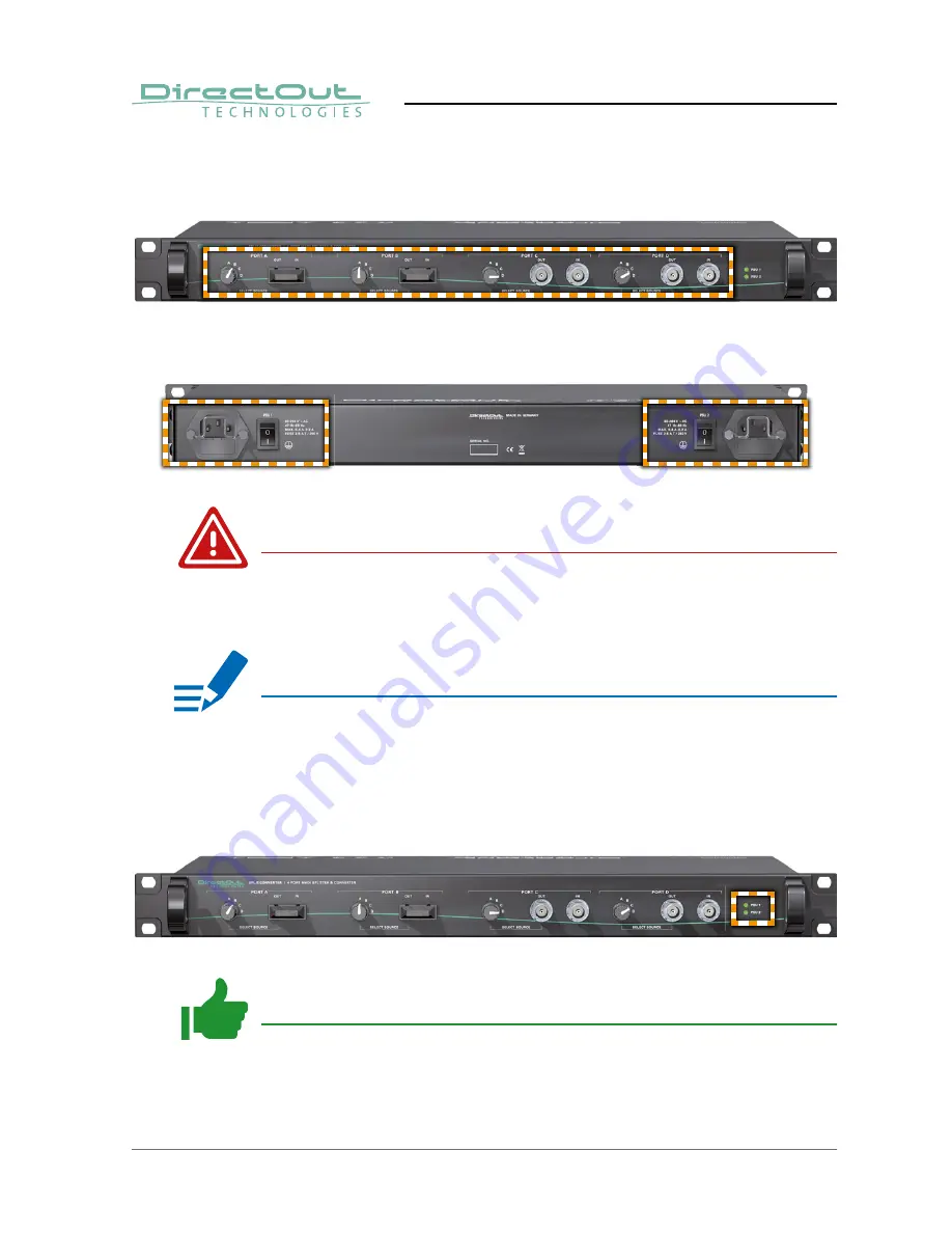 DirectOut Technologies split.converter User Manual Download Page 14