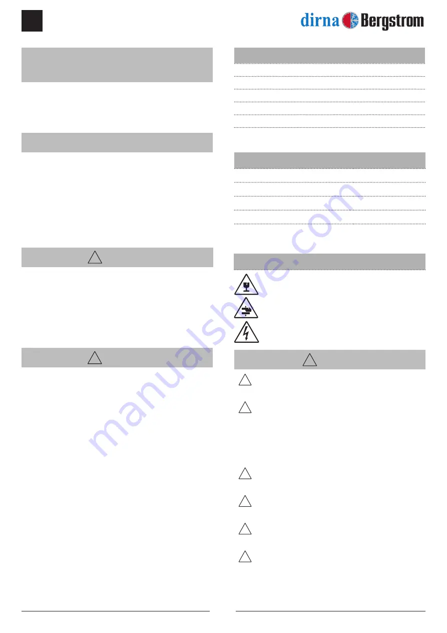 dirna Bergstrom TRR Bycool Green Line SLIM COOL Mounting Instructions Download Page 28