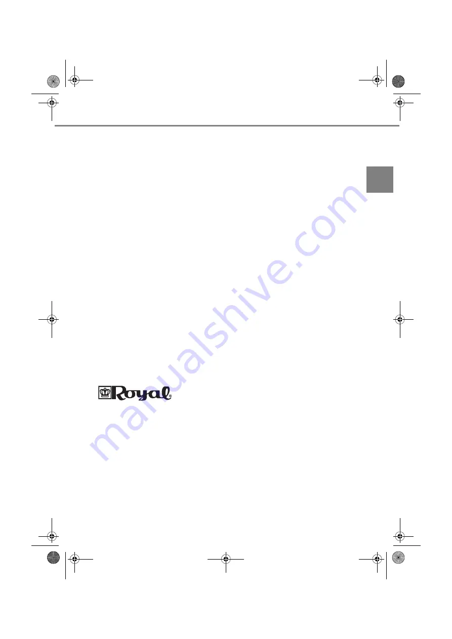 Dirt Devil Antiinfective R1 Operating Manual Download Page 35