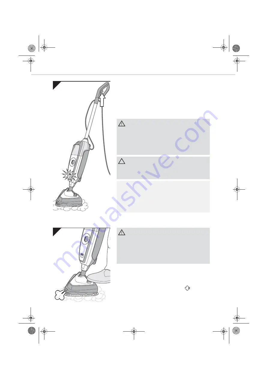 Dirt Devil aqua clean DD301 Operating Manual Download Page 20