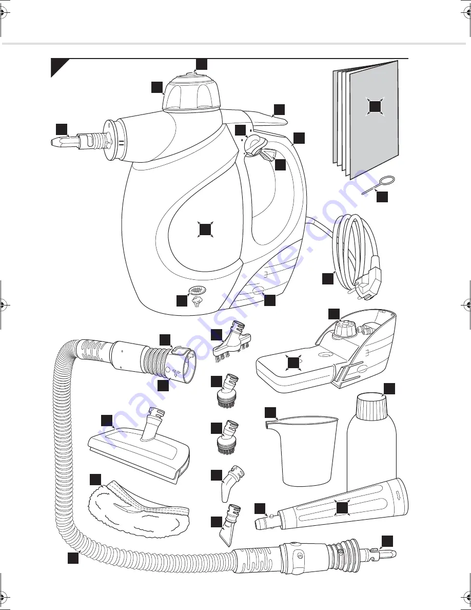 Dirt Devil AquaClean M317 Operating Manual Download Page 3