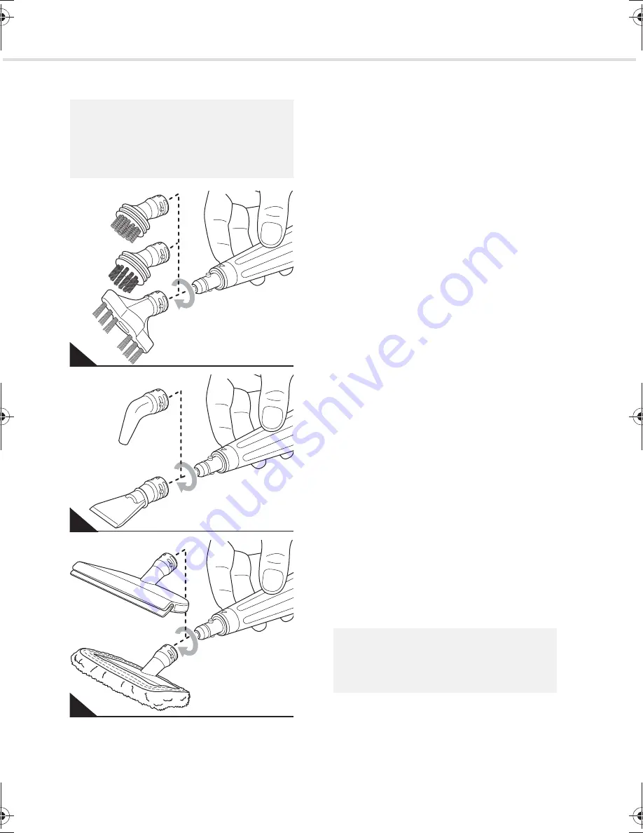 Dirt Devil AquaClean M317 Operating Manual Download Page 40