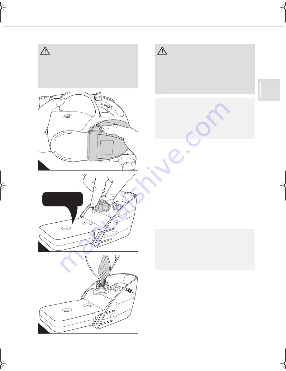 Dirt Devil AquaClean M317 Operating Manual Download Page 43