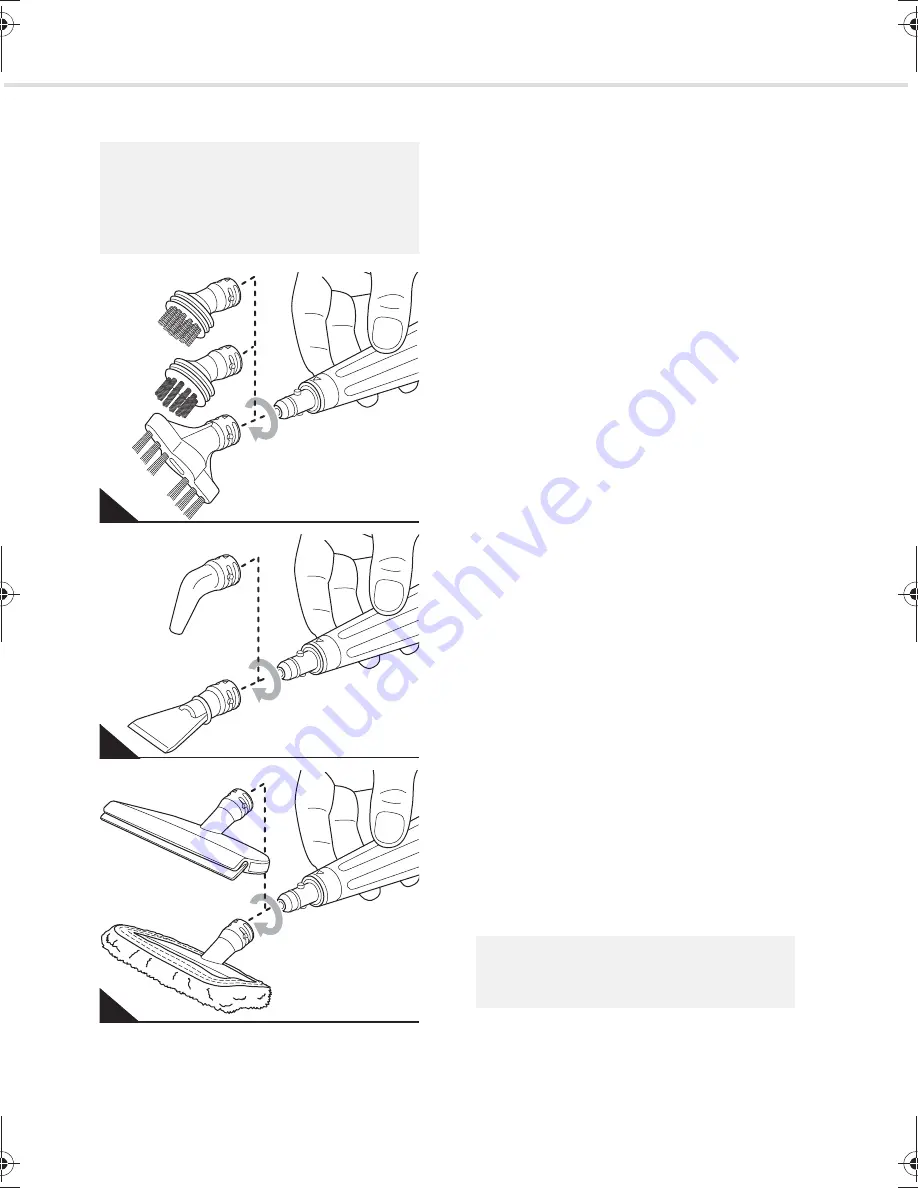 Dirt Devil AquaClean M317 Operating Manual Download Page 112