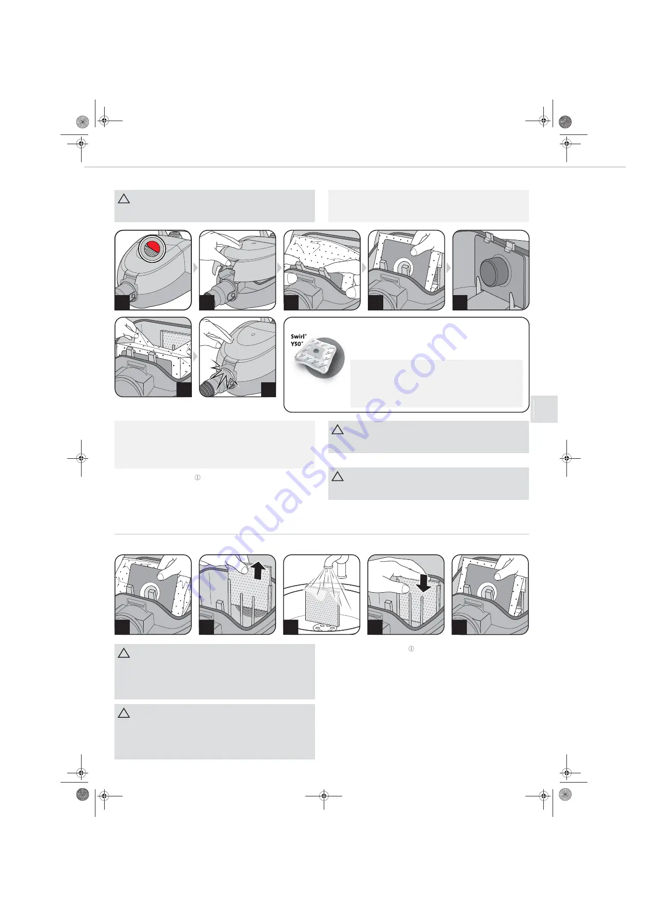 Dirt Devil BLACK LABEL BG72 Operating Manual Download Page 29