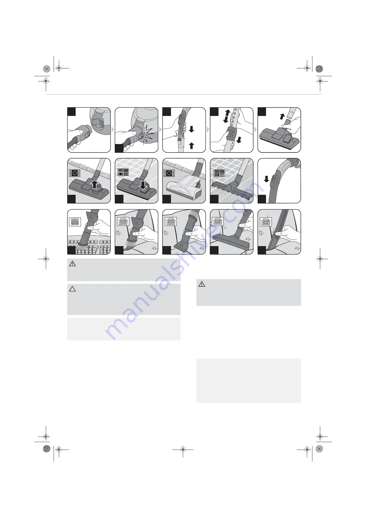 Dirt Devil BLACK LABEL BG72 Operating Manual Download Page 34