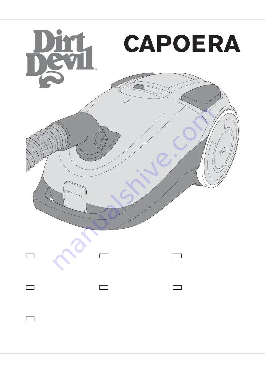 Dirt Devil CAPOERA Operating Manual Download Page 1