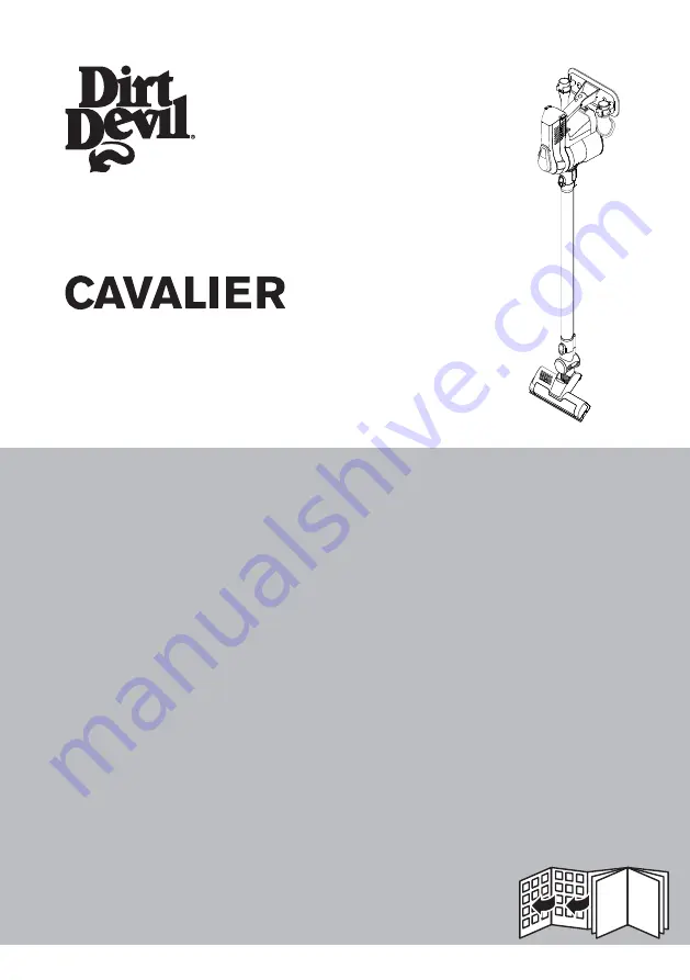 Dirt Devil CAVALIER Instruction Manual Download Page 1