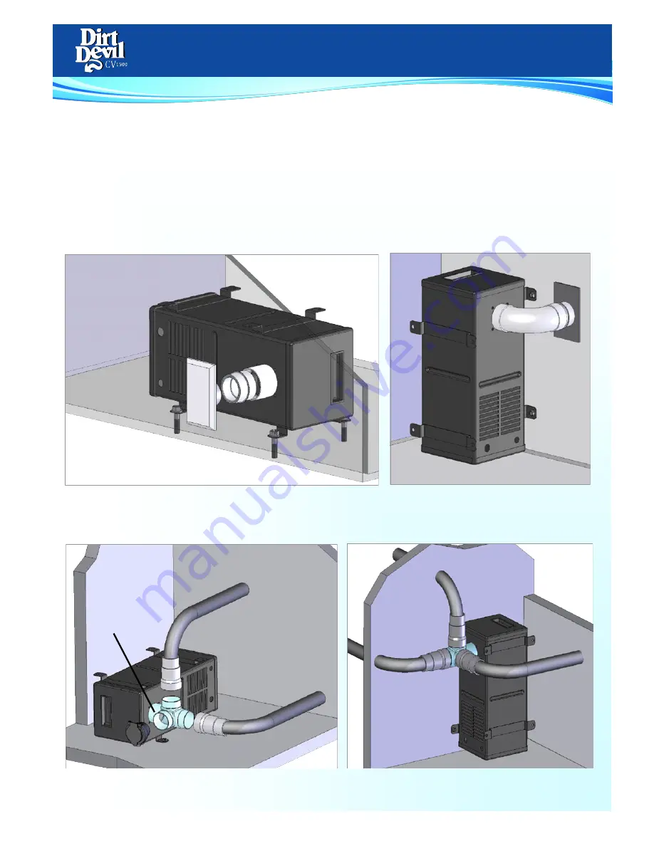 Dirt Devil CV1500 Quick Installation Manual Download Page 1