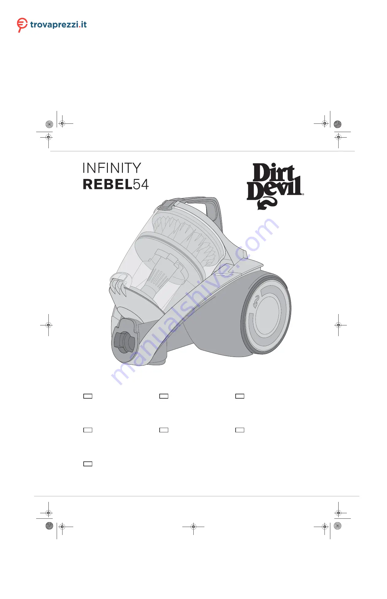 Dirt Devil DD 5254-0 Operating Manual Download Page 1