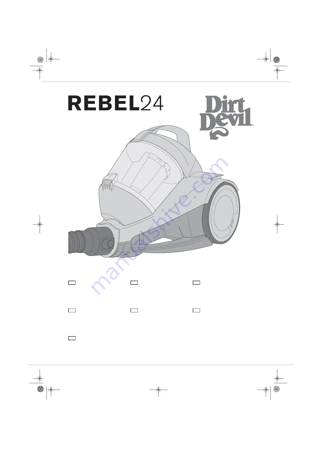 Dirt Devil DD2224 Operating Manual Download Page 1