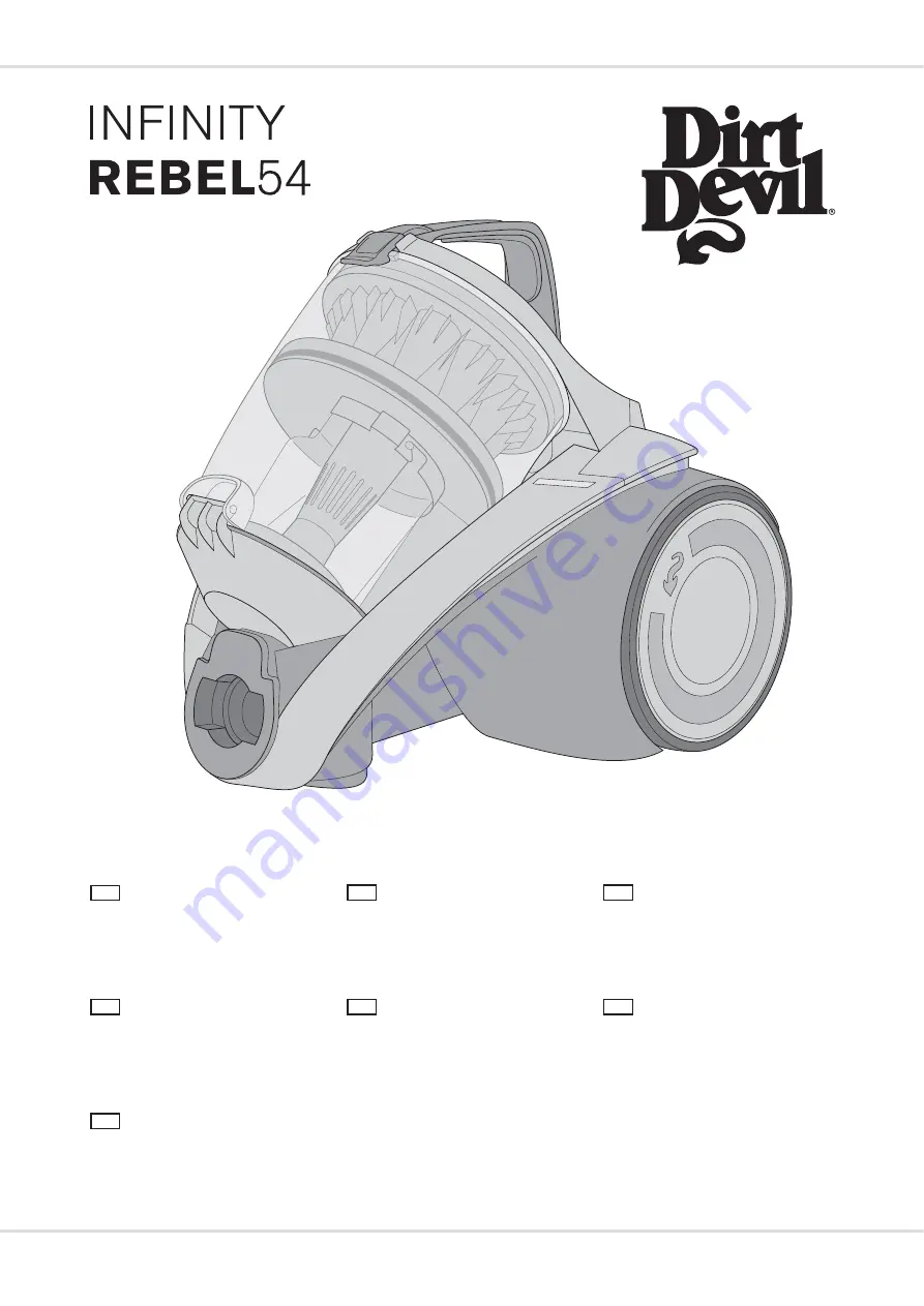 Dirt Devil DD5254 Operating Manual Download Page 1