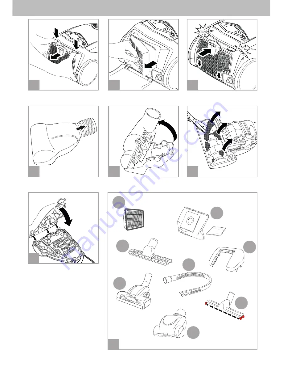 Dirt Devil DD7276 Instruction Manual Download Page 6