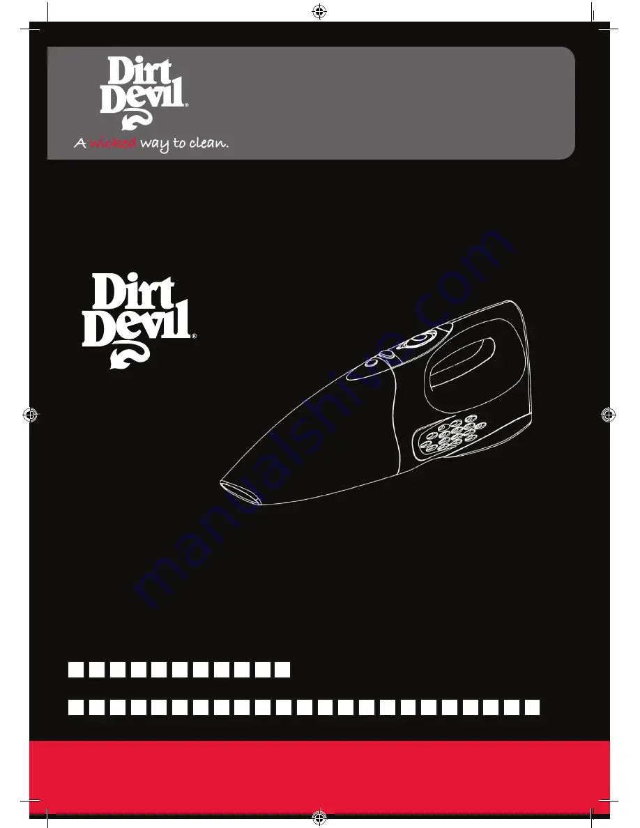 Dirt Devil DDHV6 User Manual Download Page 1