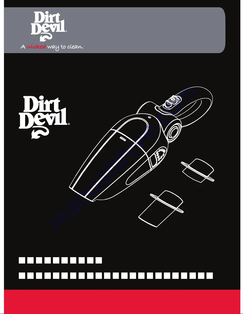 Dirt Devil DDHVWD6V User Manual Download Page 1