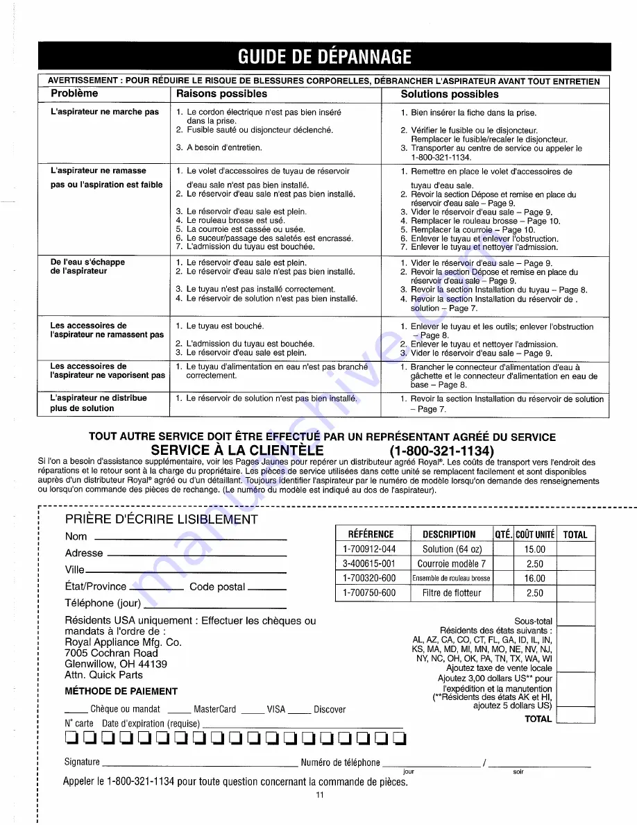 Dirt Devil Easy Steamer Owner'S Manual Download Page 22