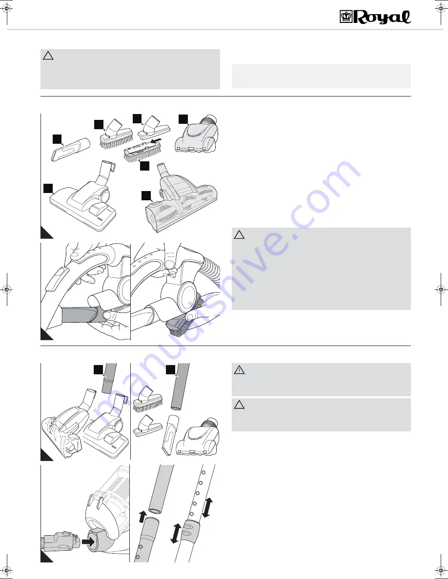 Dirt Devil EQU SILENCE MC Operating Manual Download Page 6