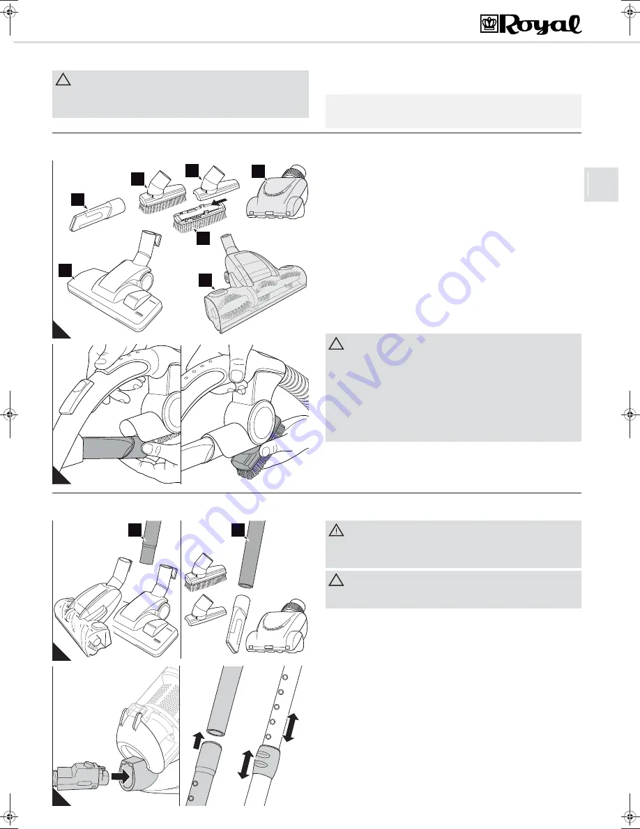 Dirt Devil EQU SILENCE MC Operating Manual Download Page 13