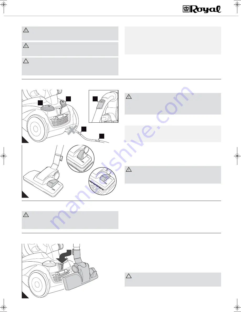 Dirt Devil EQU SILENCE MC Operating Manual Download Page 14