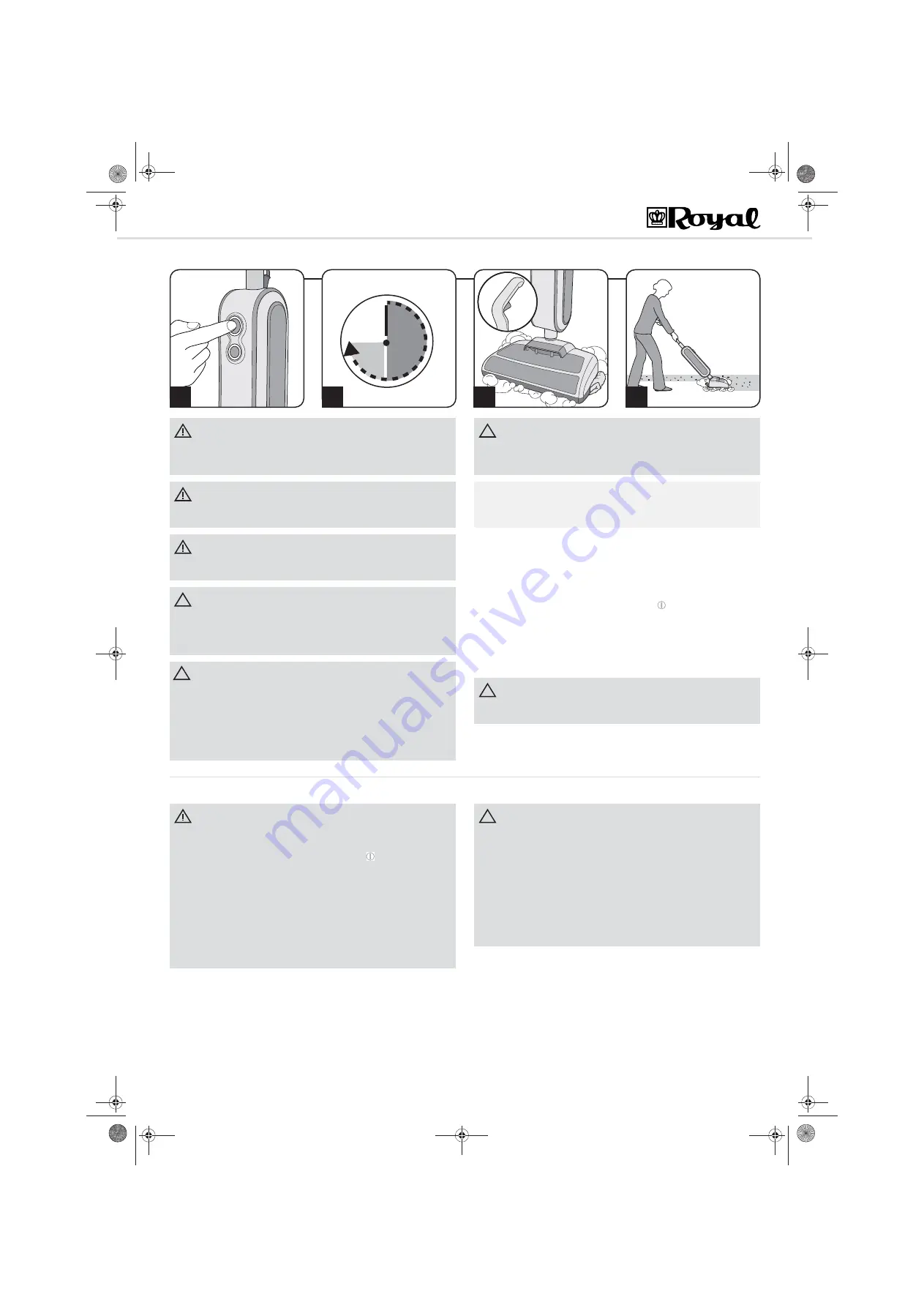 Dirt Devil EXPRESS M366 Operating Manual Download Page 42