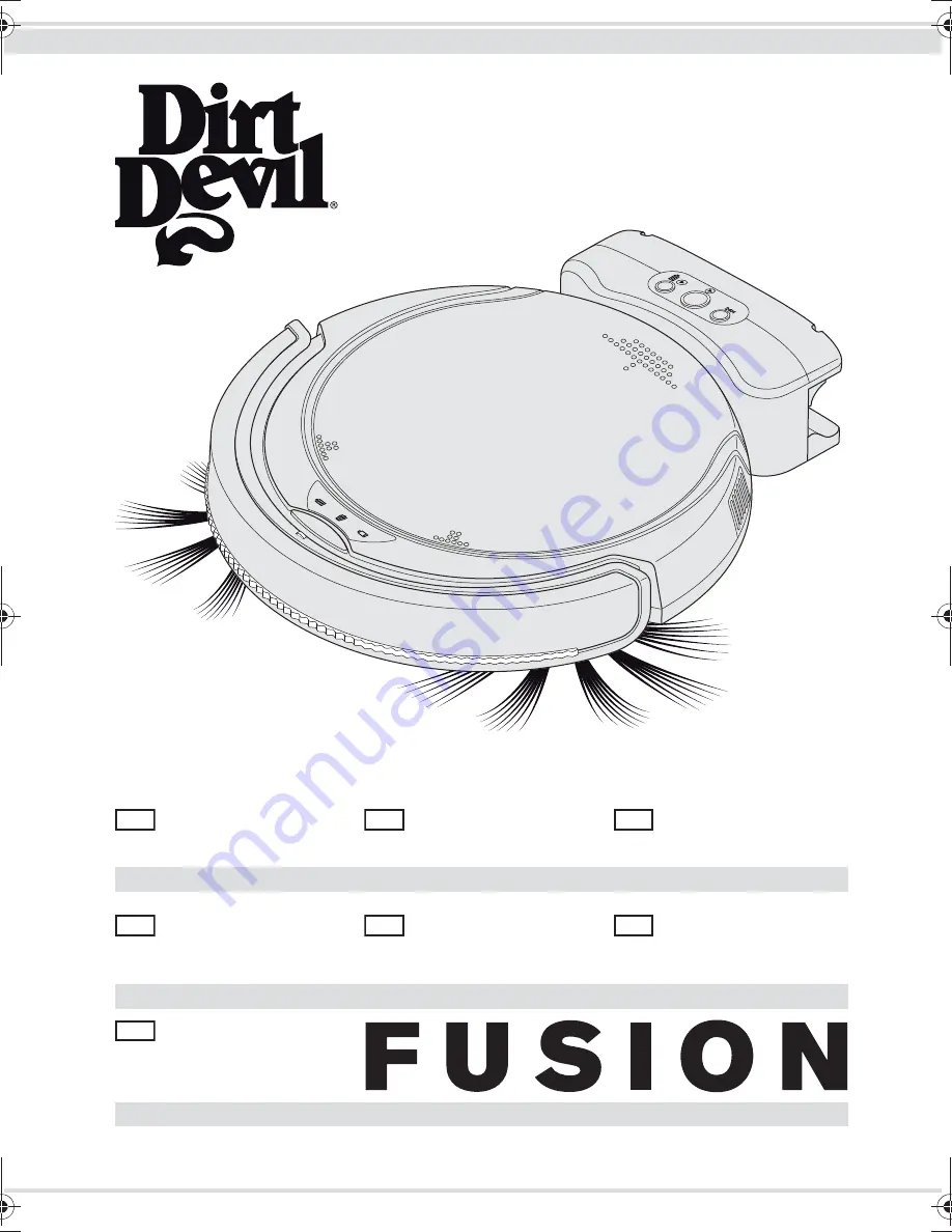 Dirt Devil fusion Operating Manual Download Page 1