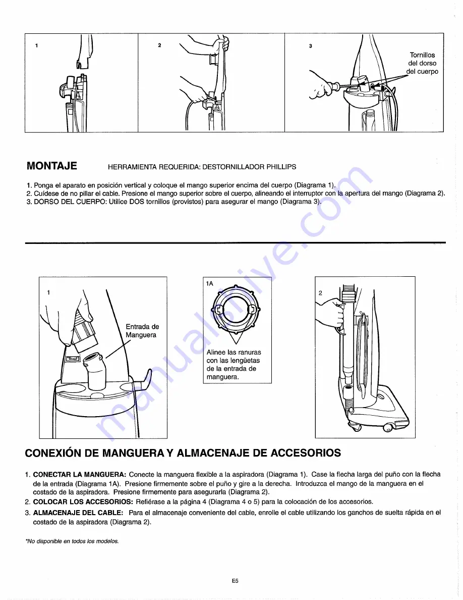 Dirt Devil Upright vacuum Скачать руководство пользователя страница 14