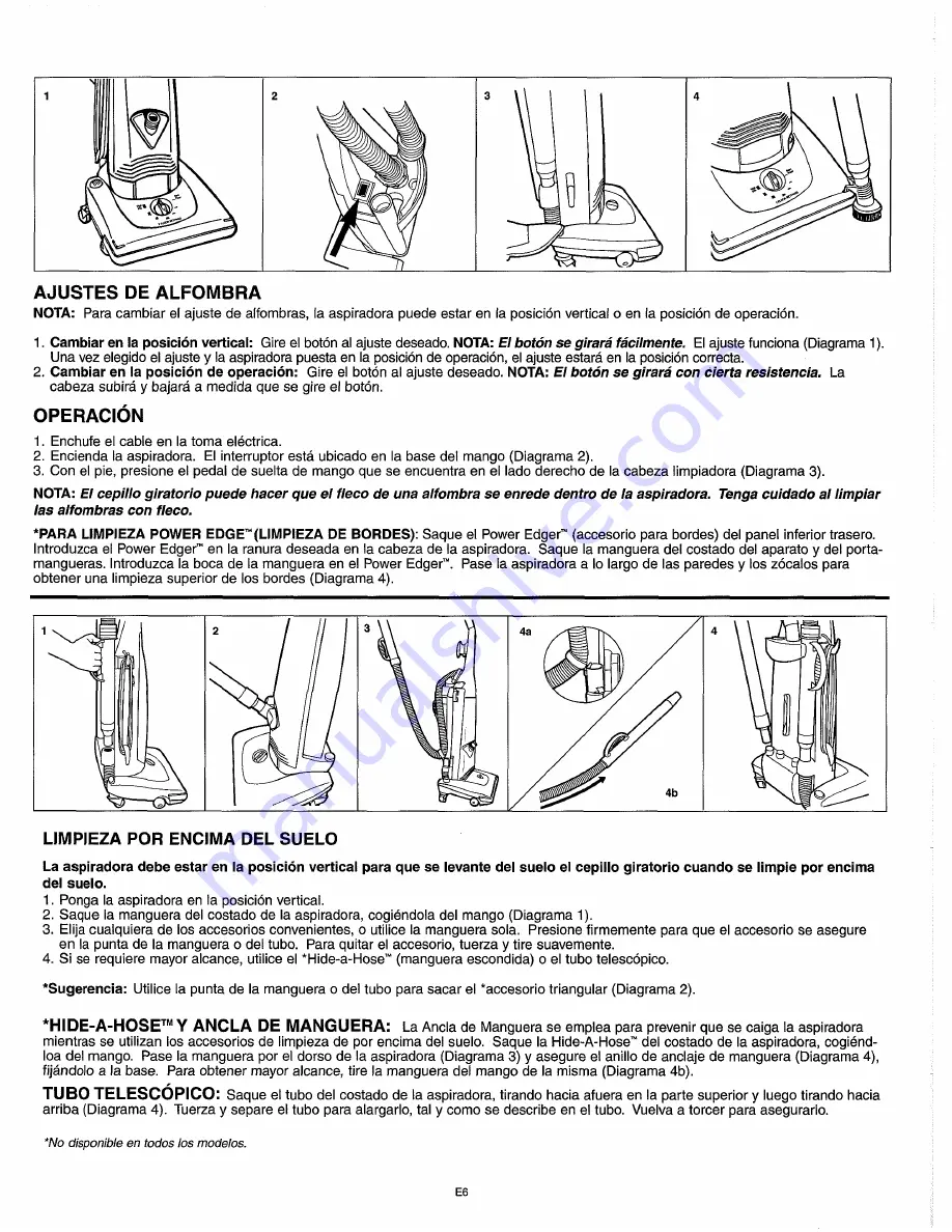 Dirt Devil Upright vacuum Скачать руководство пользователя страница 15