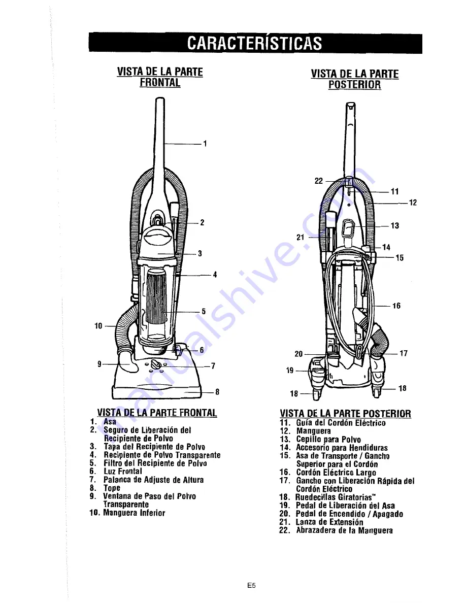 Dirt Devil Vacuum Cleaner Owner'S Manual Download Page 17