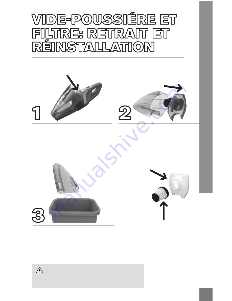 Dirt Devil Versa Cordless BD22025 User Manual Download Page 25