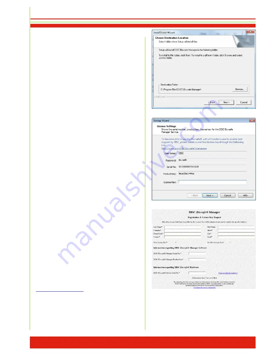 Disc Blu-Safe User Manual Download Page 31