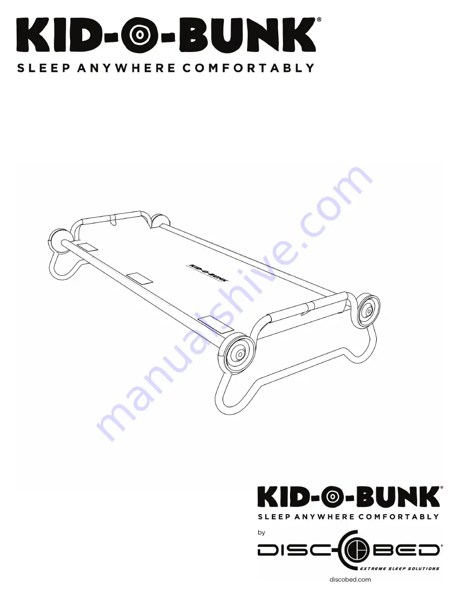 DISCOBED KID-O-BUNK Скачать руководство пользователя страница 5