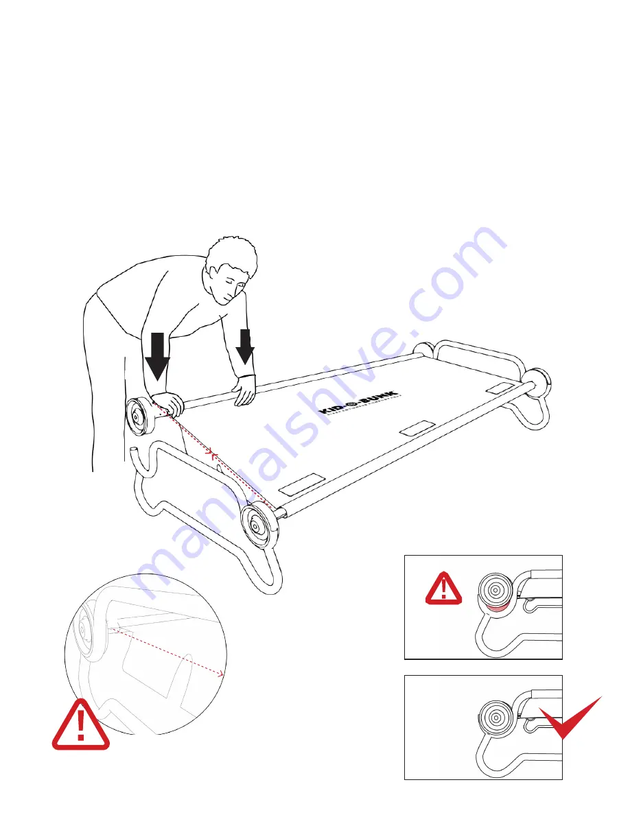 DISCOBED KID-O-BUNK Assembly Instructions Manual Download Page 8