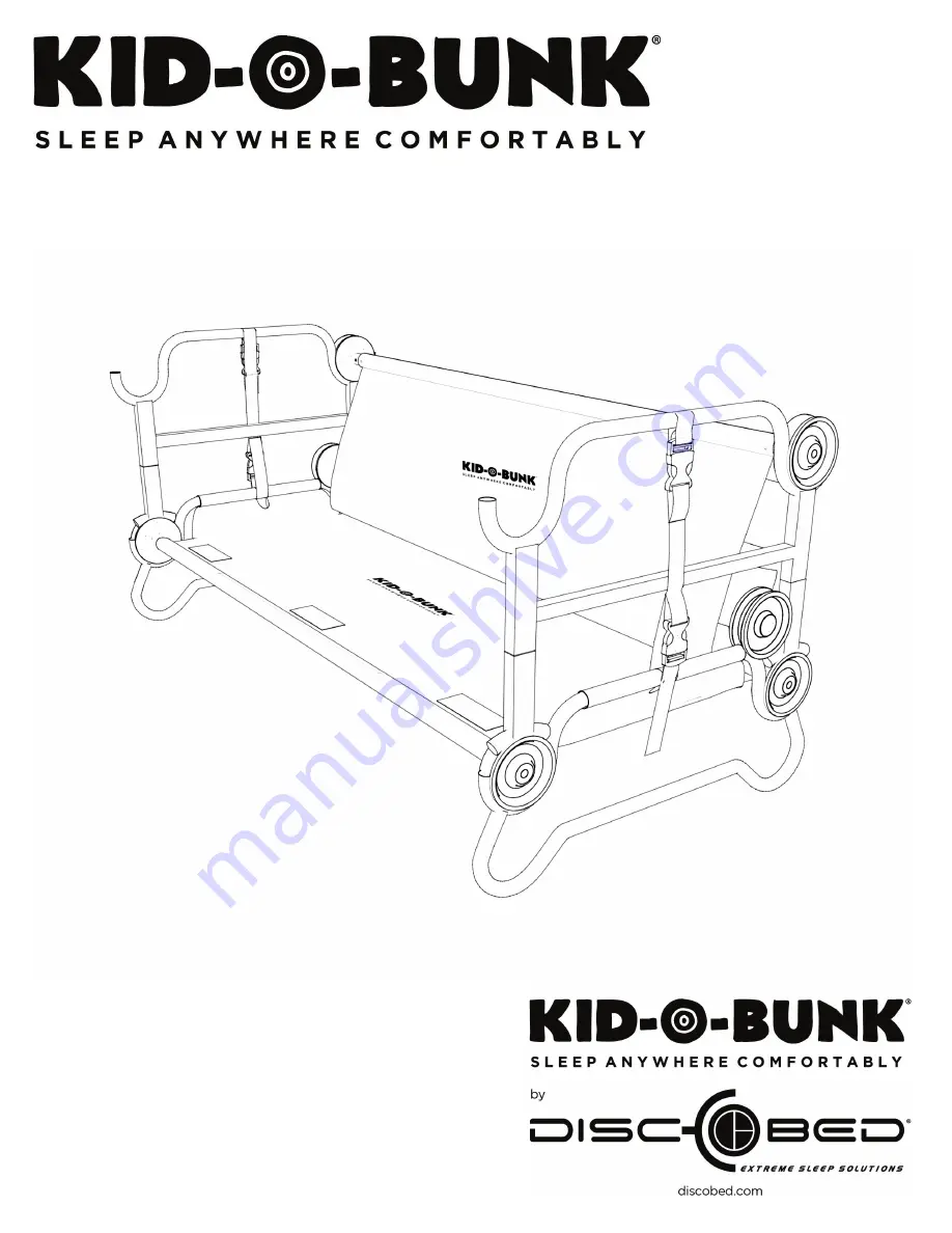 DISCOBED KID-O-BUNK Assembly Instructions Manual Download Page 15