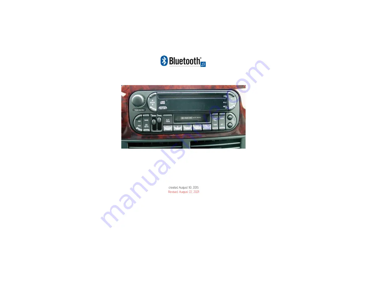 Discount Car Stereo A2D-CHRY98 Скачать руководство пользователя страница 1