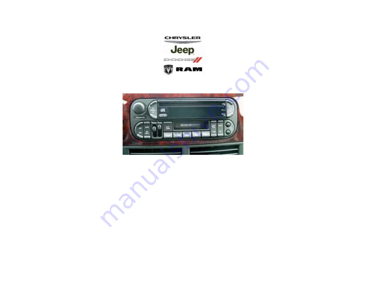 Discount Car Stereo CHRY98-AUX Скачать руководство пользователя страница 1